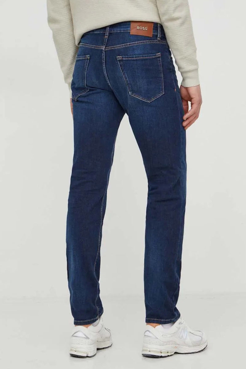 BOSS - MAINE3 Stretch Denim Straight Leg Jeans 50517739 417 