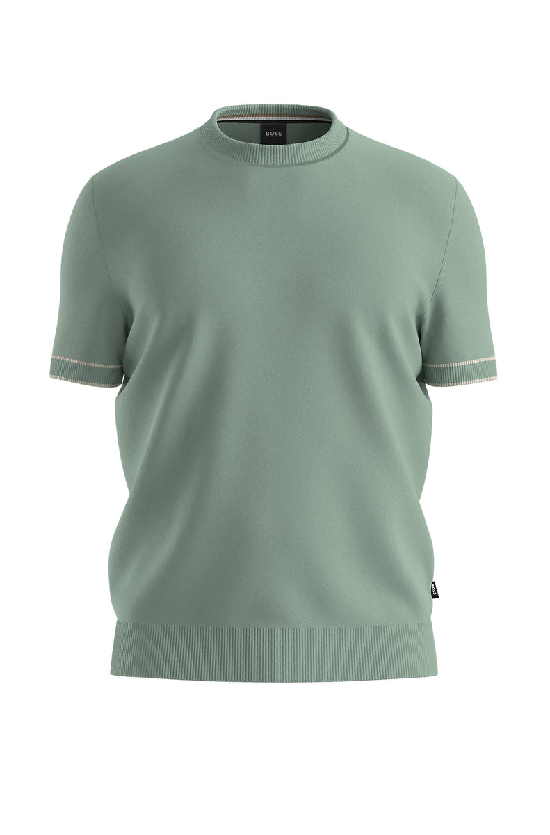 Tシャツ・カットソー Hugo Boss SS25 'Jianfranco' sweater (50537642 806) BOSS T-Shirt H-Jianfranco 50537642 131 – J&Z Couture