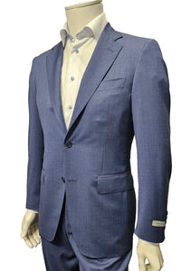 CANALI - Light Blue Micro Check Modern Fit Suit 13280/31/7R-BF00259/404