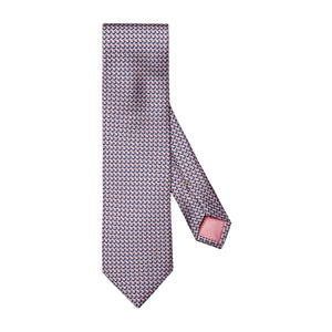 ETON - Pink Geometric Print Silk Tie 10001288452