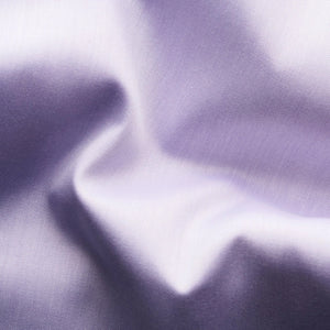 ETON - CONTEMPORARY FIT Solid Signature Twill Shirt With Paisley Trim in Mid Purple 10001359174