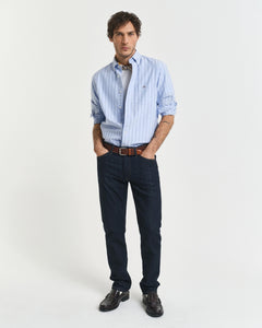 GANT - Regular Fit Jeans in Clean Dark Blue Wash 1000423 960