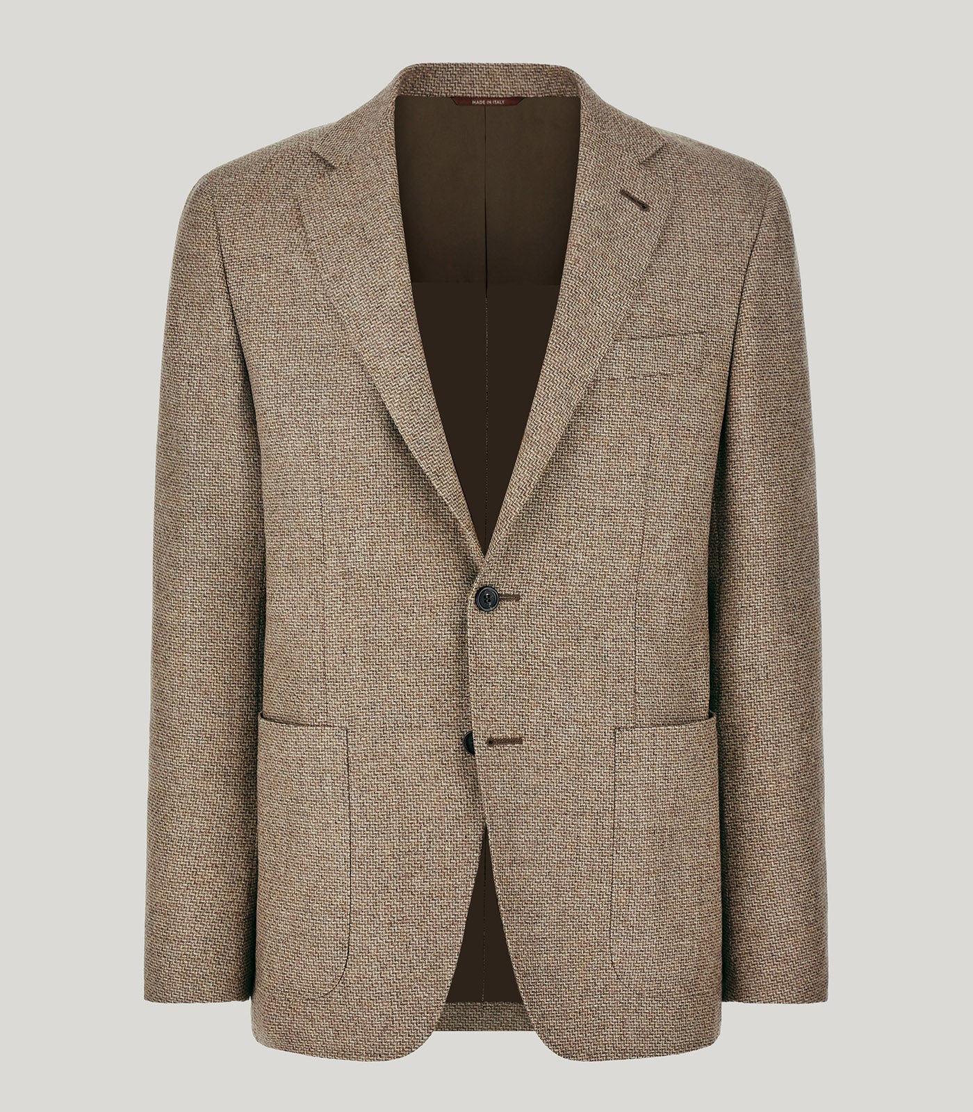 CANALI - Beige Pure Wool Kei 2 Button Jacket 13290-CU04651-702