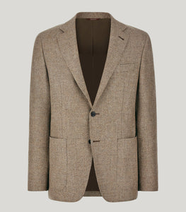 CANALI - Beige Pure Wool Kei 2 Button Jacket 13290-CU04651-702