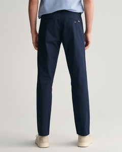 GANT - Slim Fit Tech Prep™ Chinos in Dark Marine Blue 1505220 410