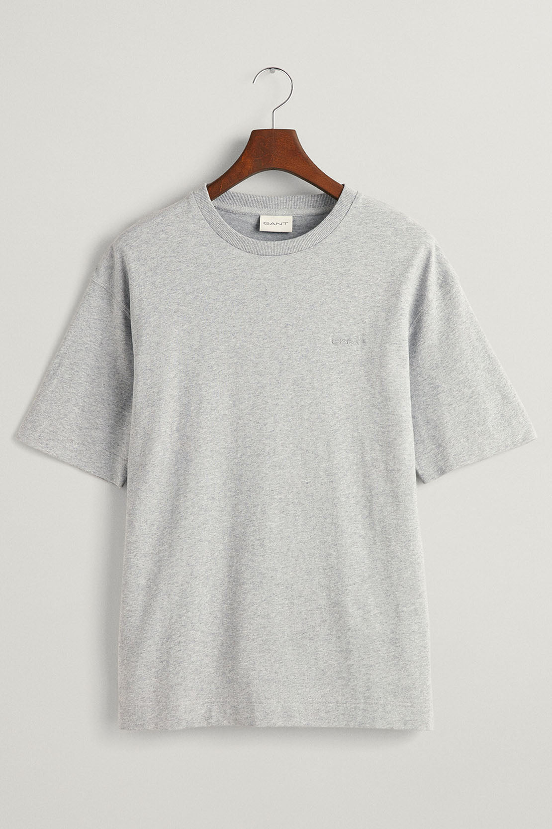 GANT -  Icon T-shirt in Grey Melange 2003165 093