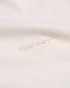 GANT -  Icon T-shirt in Cream 2003165 130