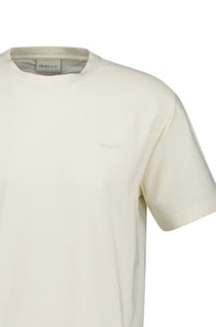 GANT - Twill Texture T-Shirt in Cream 2003350 130