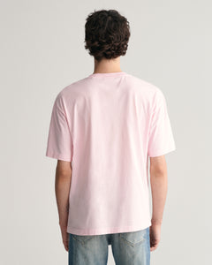 GANT - Washed Graphic T-Shirt In California Pink 2013078 637