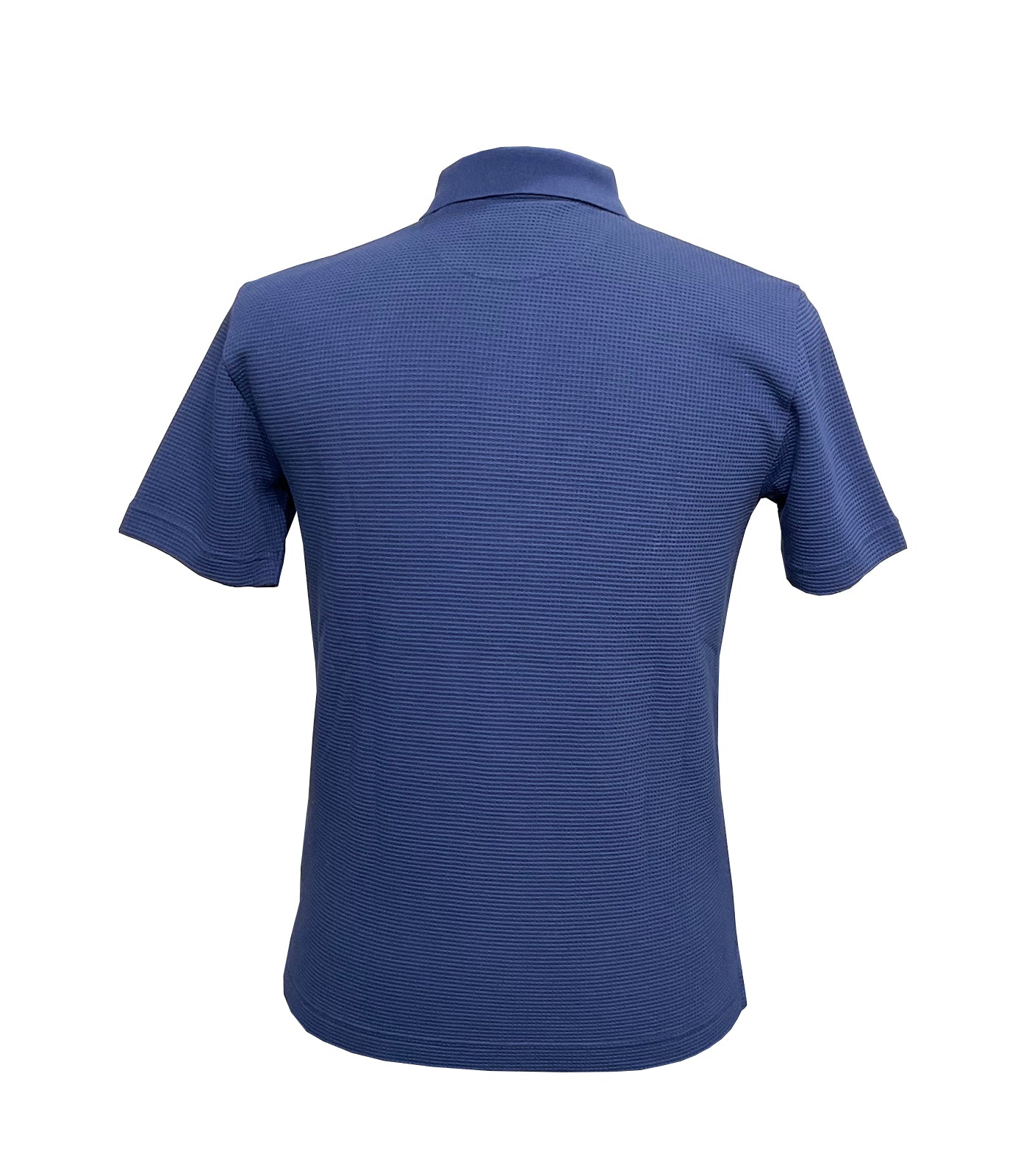 GANT - Waffle Textured Polo Shirt in Persian Blue 2014064 423