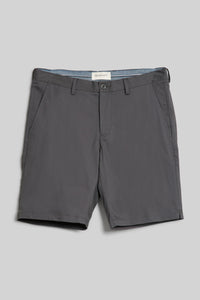 GANT - Anthracite Grey Slim Fit Twill Shorts 205068 162