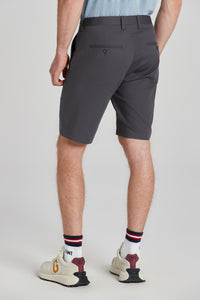 GANT - Anthracite Grey Slim Fit Twill Shorts 205068 162