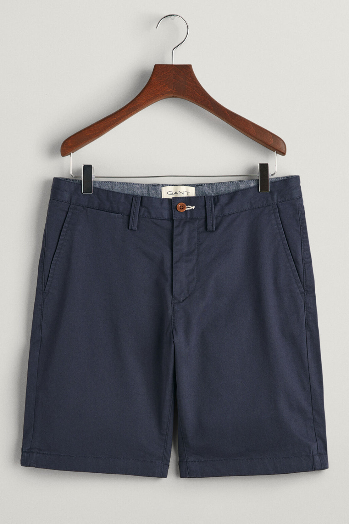 GANT - Marine Blue Slim Fit Twill Shorts 205068 410