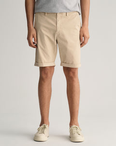GANT - Regular Fit Sunfaded Shorts in Cream 205076 130