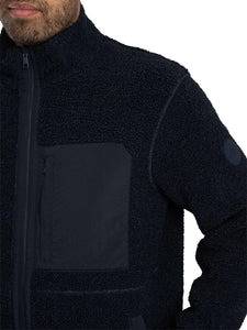 GANT - Reversible Fleece Jacket in Evening Blue 2067087 433