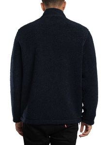 GANT - Reversible Fleece Jacket in Evening Blue 2067087 433