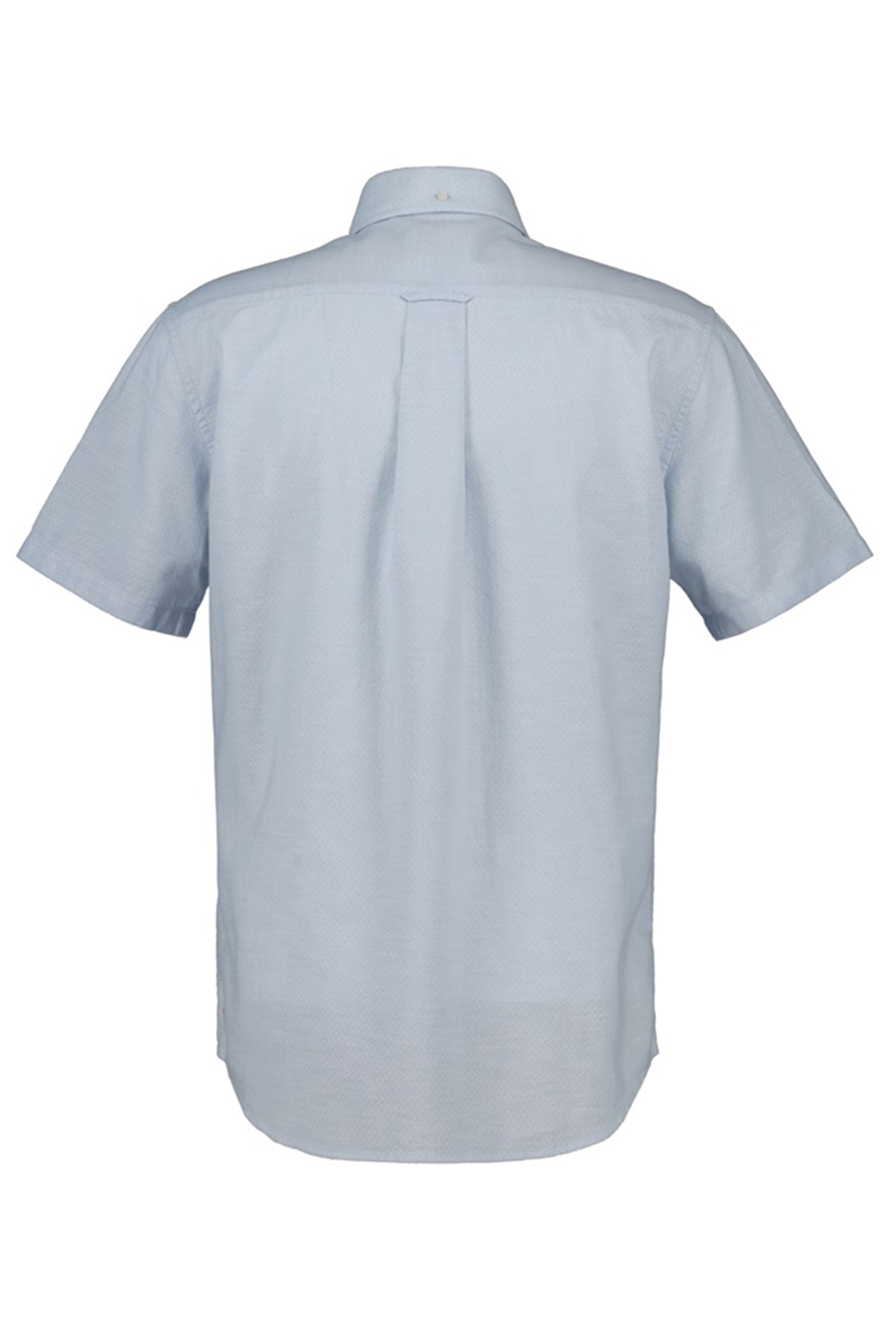 GANT - Regular Fit Short Sleeve Dobby Shirt in Fresh Blue 3250140 457