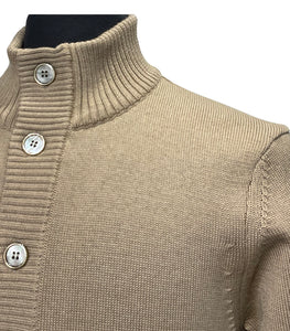 STENSTROMS - Sand Coloured Merino Wool Cardigan 4203331885240
