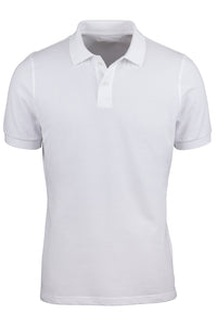 STENSTROMS - White Cotton Pique Polo Shirt 4401252401010