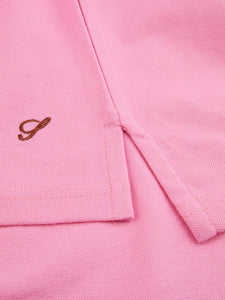 STENSTROMS - Pink Cotton Pique Polo Shirt 4401252401530