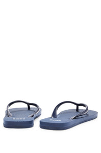 BOSS - TRACY_THNG Dark Blue Flip Flops With Branded Strap 50498208 405
