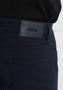 BOSS - DELAWARE3-1 Slim Fit Jeans In Super Soft Dark Blue Italian Denim 50501074 404
