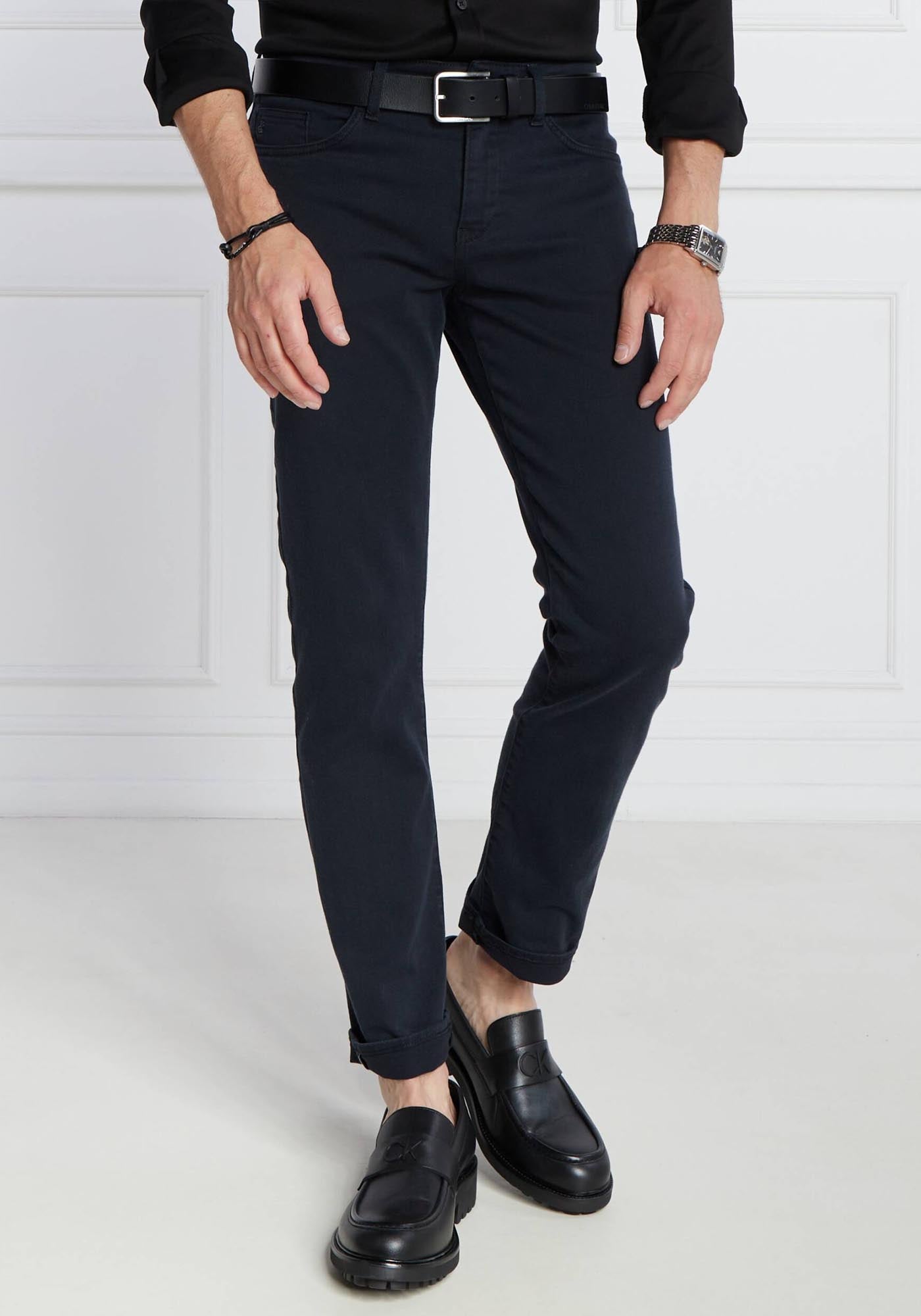 BOSS - DELAWARE3-1 Slim Fit Jeans In Super Soft Dark Blue Italian Denim 50501074 404