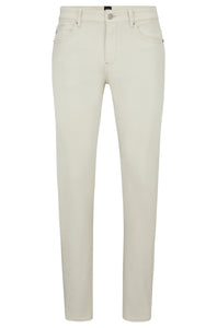 BOSS - DELAWARE3-1 Slim Fit Jeans In Super Soft Open White Italian Denim 50501074 131