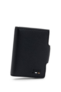 BOSS - Black Grained Faux Leather SECRID Card Holder 50505150 001