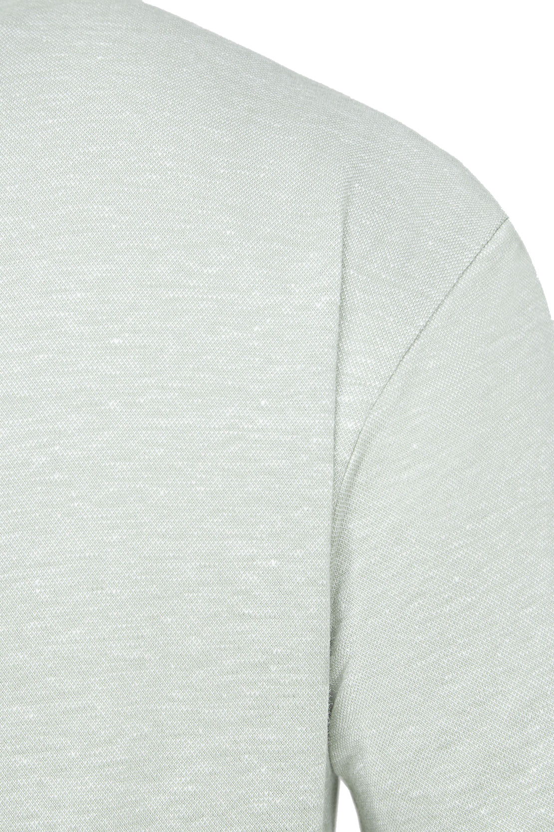 BOSS - PRESS 56 Light Green Regular Fit Cotton and Linen Polo Shirt 50511600 373