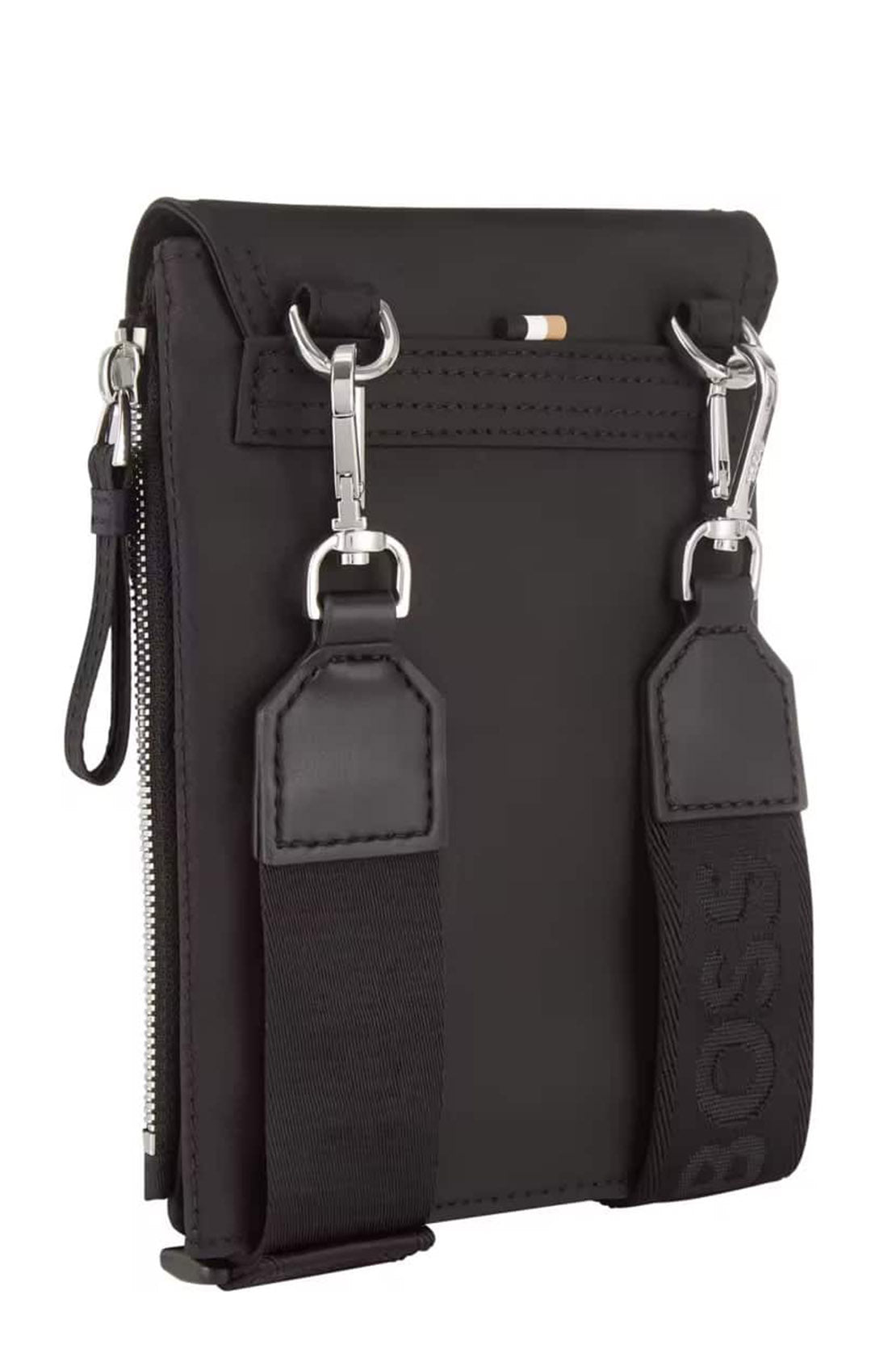 BOSS - LENNON Small Over Shoulder Phone Holder Bag in Black 5051270 001