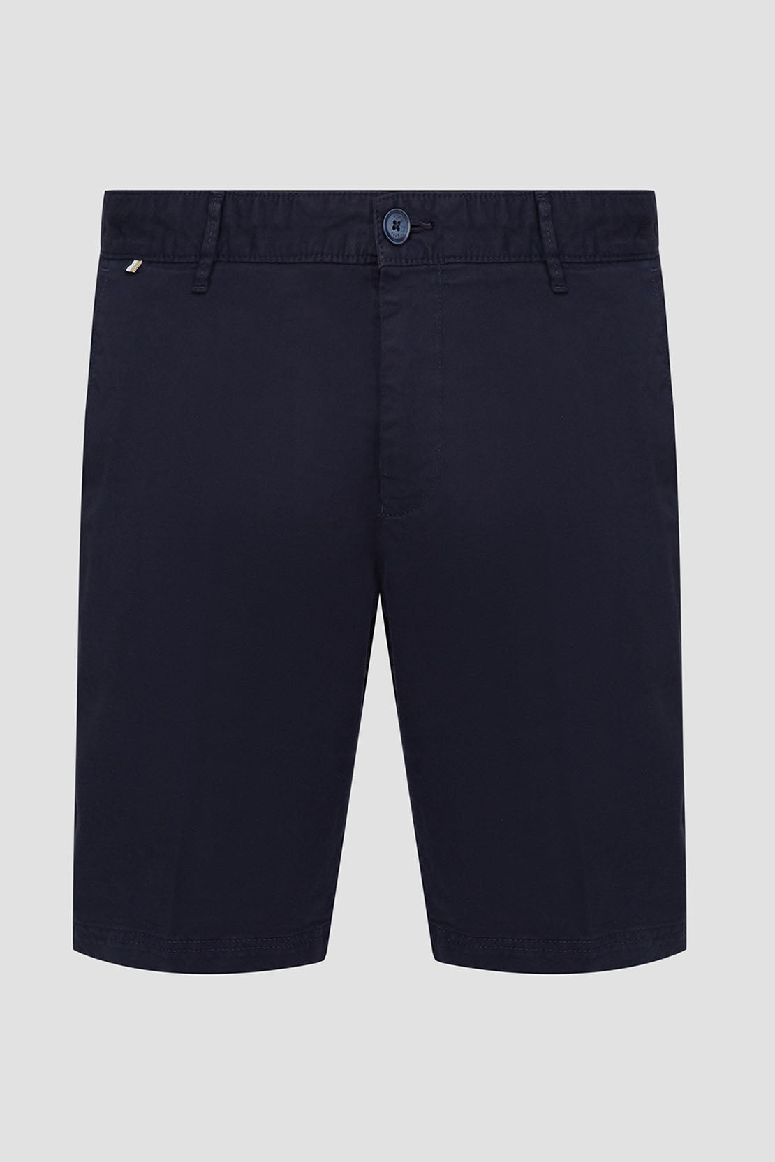 BOSS - SLICE Slim-fit Shorts In Stretch-Cotton Twill In Dark Blue 50540743 404