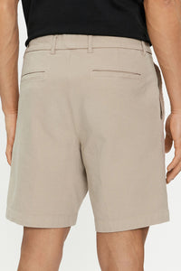BOSS - KANE-SHORTS - Dark Beige Stretch Cotton Regular Fit Shorts 50512527 255