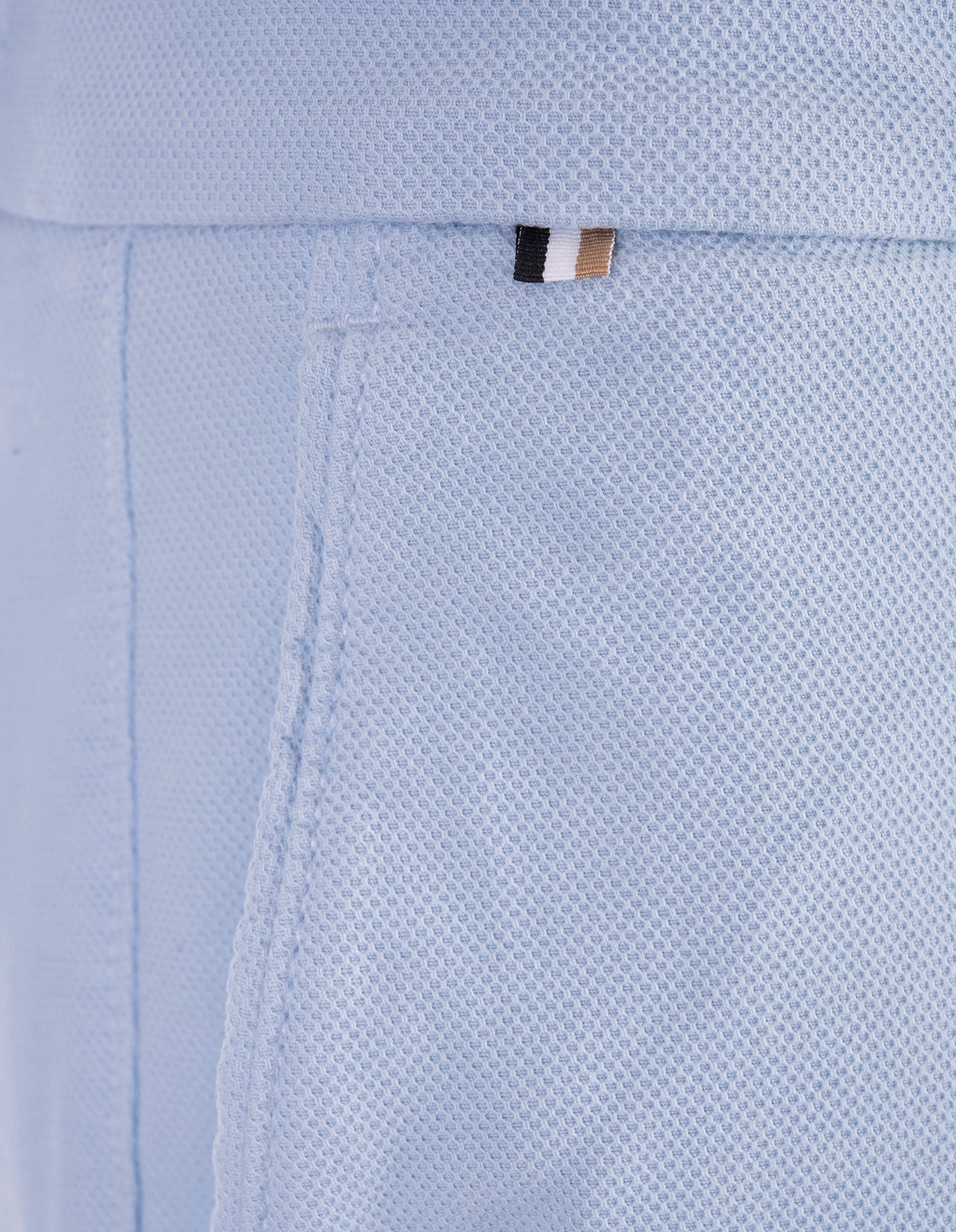 BOSS - KANE-SHORTS - Light Pastel Blue Stretch Cotton Regular Fit Shorts 50512527 450