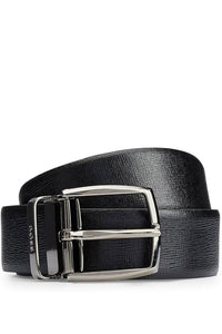 BOSS - OTOUR-S Black Boxed Leather Belt 50513430 002