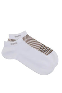 BOSS - 2-Pack Of Ankle Length Socks in White 50515079 100