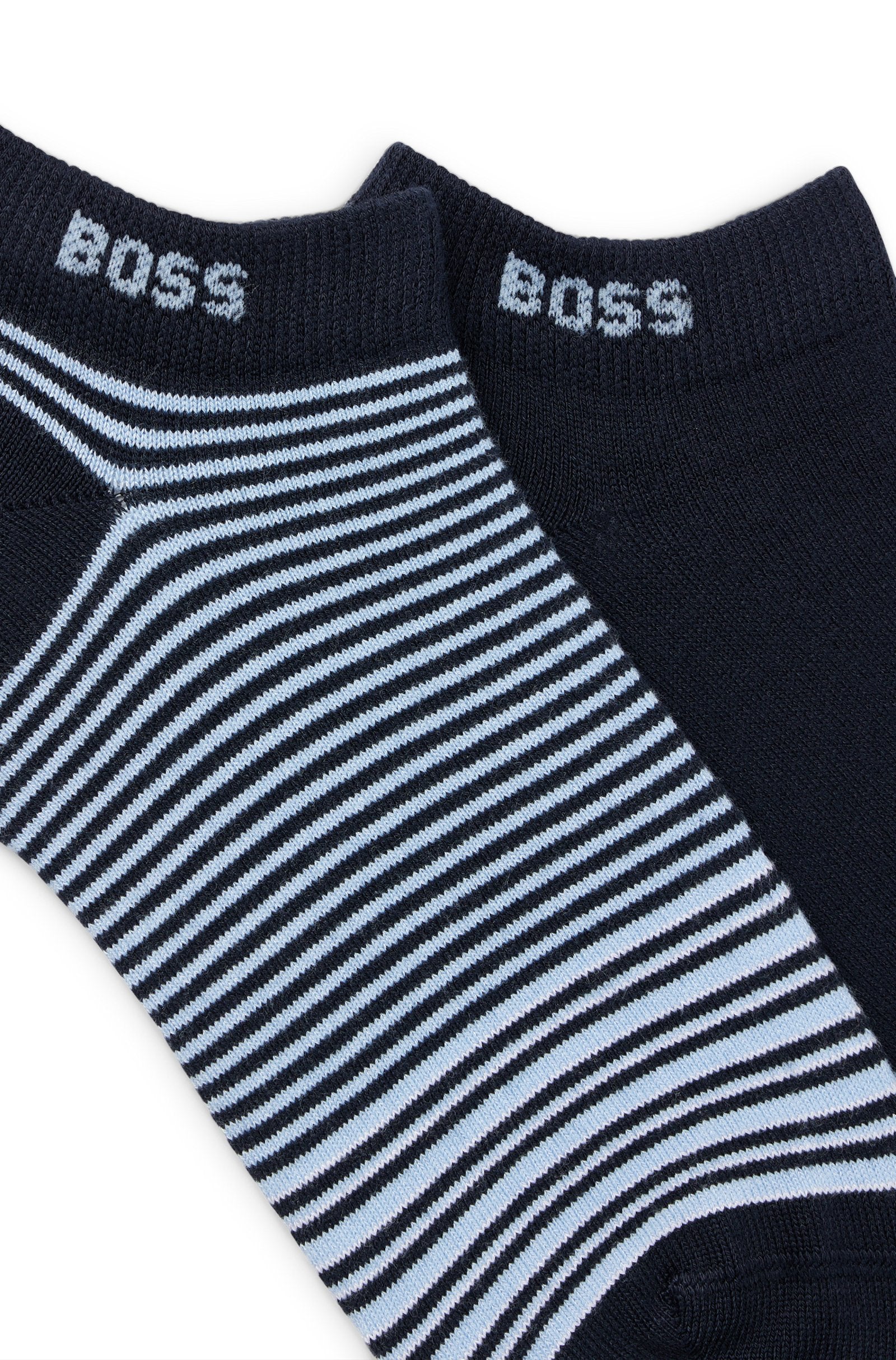 BOSS - 2-Pack Of Ankle Length Socks in Dark Blue 50515079 401