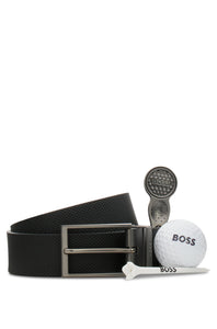 BOSS - Reversible Leather Belt And Golf Accessories Gift Set 50516805 004