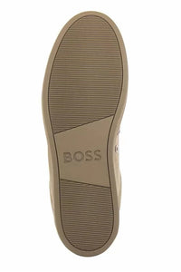 BOSS - RHYS_TENN Medium Beige Suede Tennis Sneaker 50517299 263