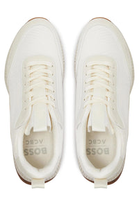 BOSS - TTNM EVO_RUNN_ACBC White Trainers With Speckled Effect 50517897 100