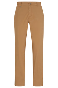 BOSS - C-GENIUS Medium Beige Slim Fit Chinos In Stretch Cotton 50518833 260