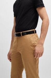 BOSS - C-GENIUS Medium Beige Slim Fit Chinos In Stretch Cotton 50518833 260