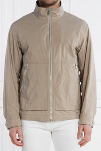 BOSS - CALLISTUS Dark Beige Zip Jacket 50519346 255