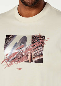 BOSS - C-TAUT 30 Off White Graphic T-Shirt 50543447 131