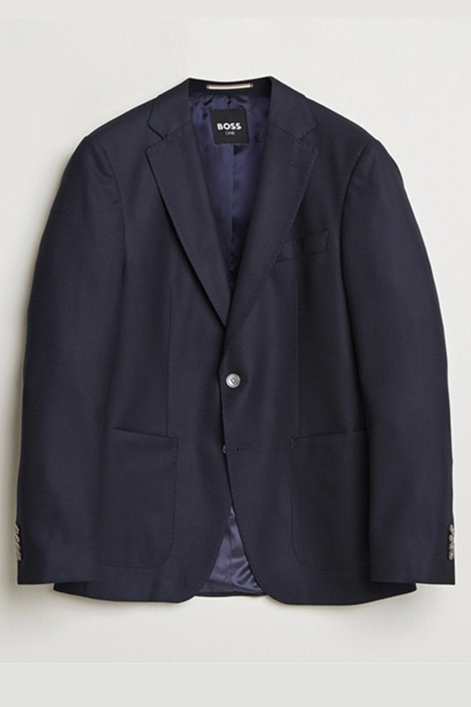 BOSS - H-HUTSON 253 Structured Blazer In Dark Blue 50545880 404