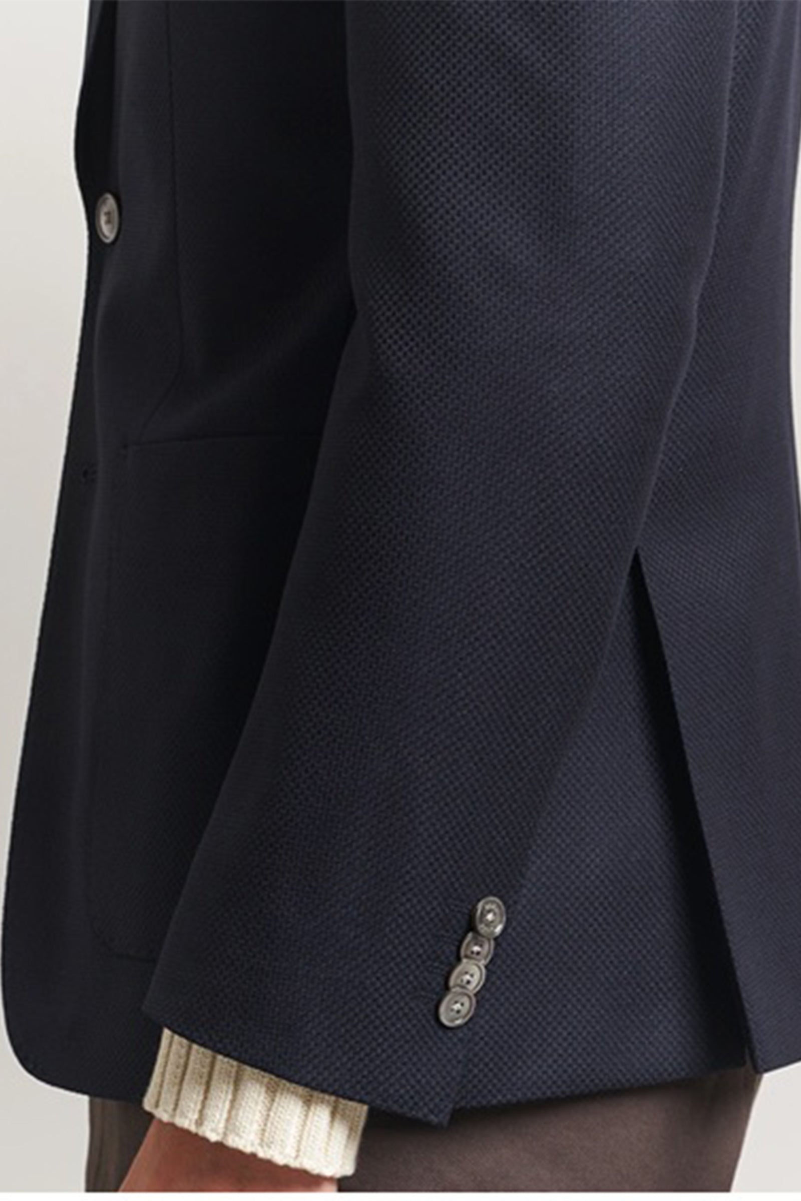 BOSS - H-HUTSON 253 Structured Blazer In Dark Blue 50545880 404