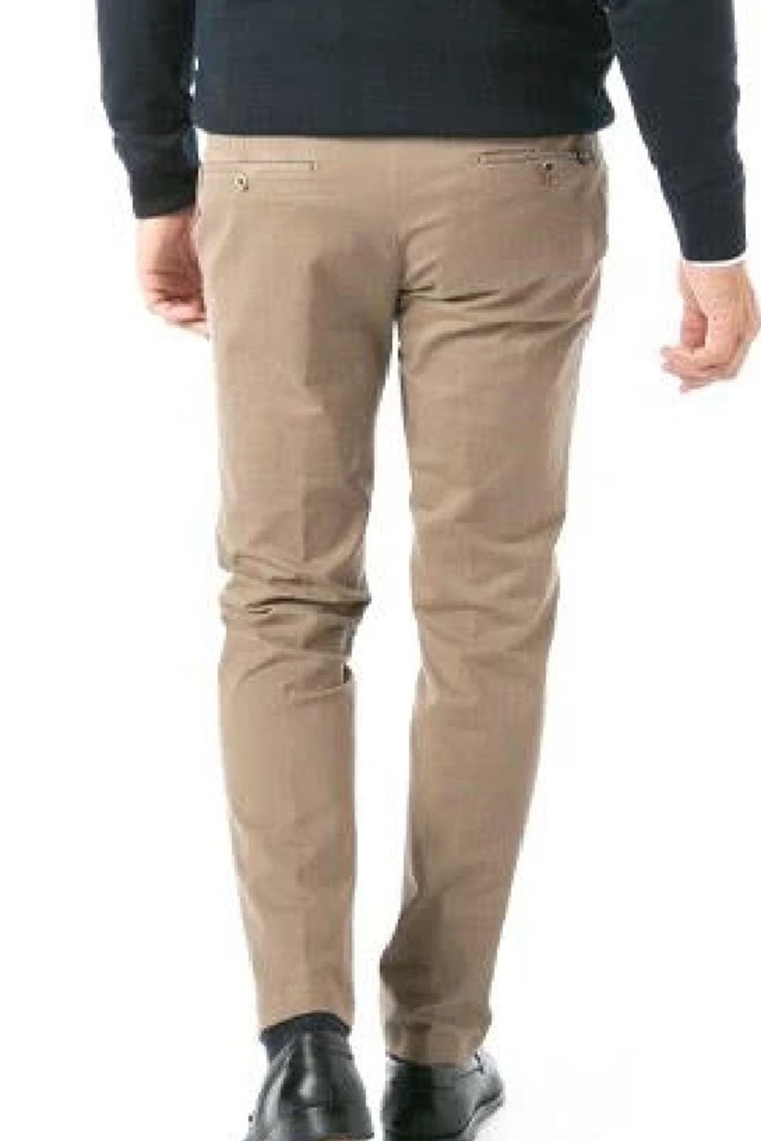 HILTL - TARENT Slim Fit Textured Stretch Cotton Chinos in Taupe 64273/53600 34