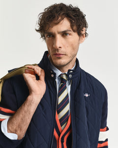 GANT - Quilted Windcheater Vest in Evening Blue 7006341 433