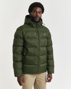GANT - Active Cloud Jacket In Country Green 7006534 360