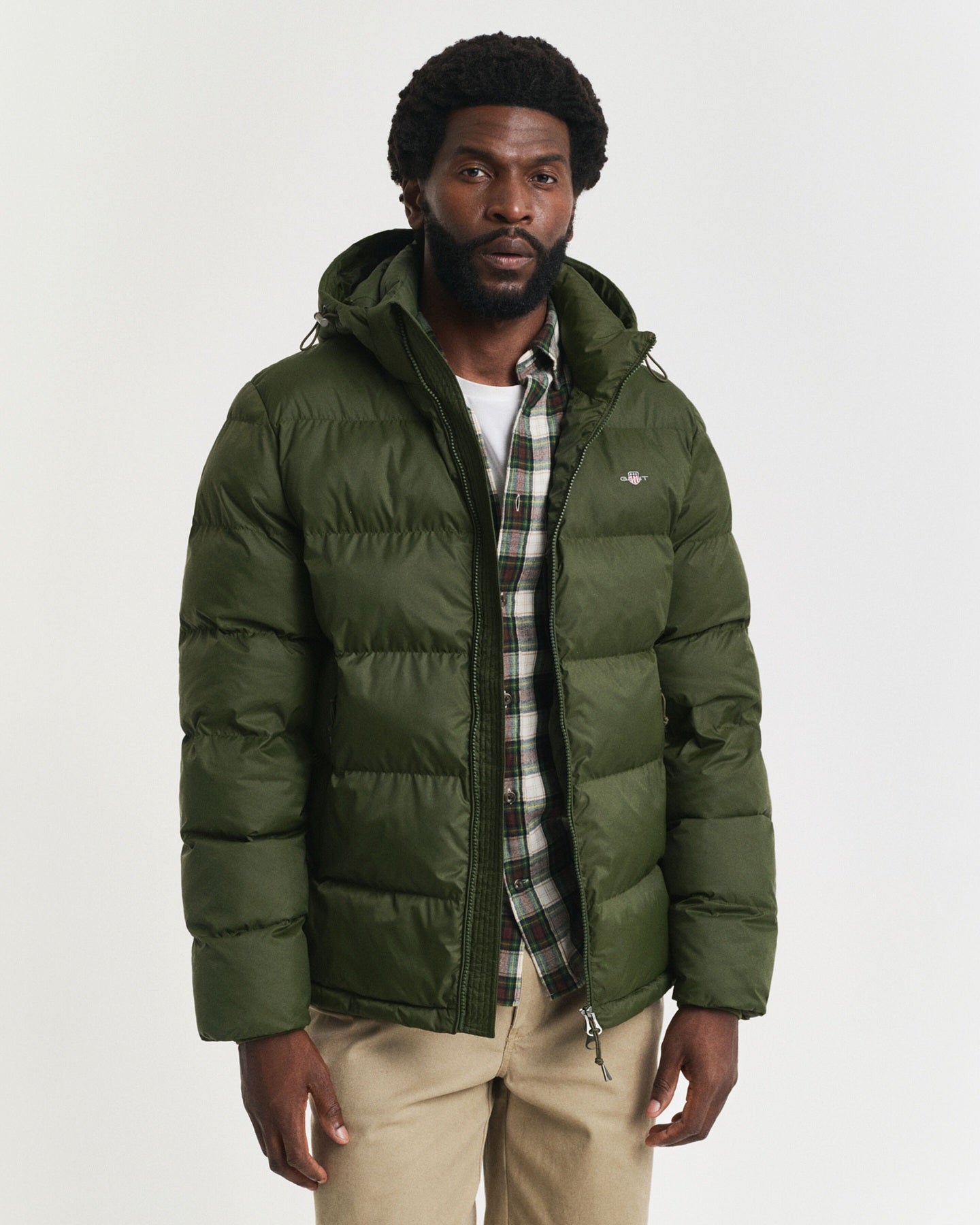 GANT - Active Cloud Jacket In Country Green 7006534 360